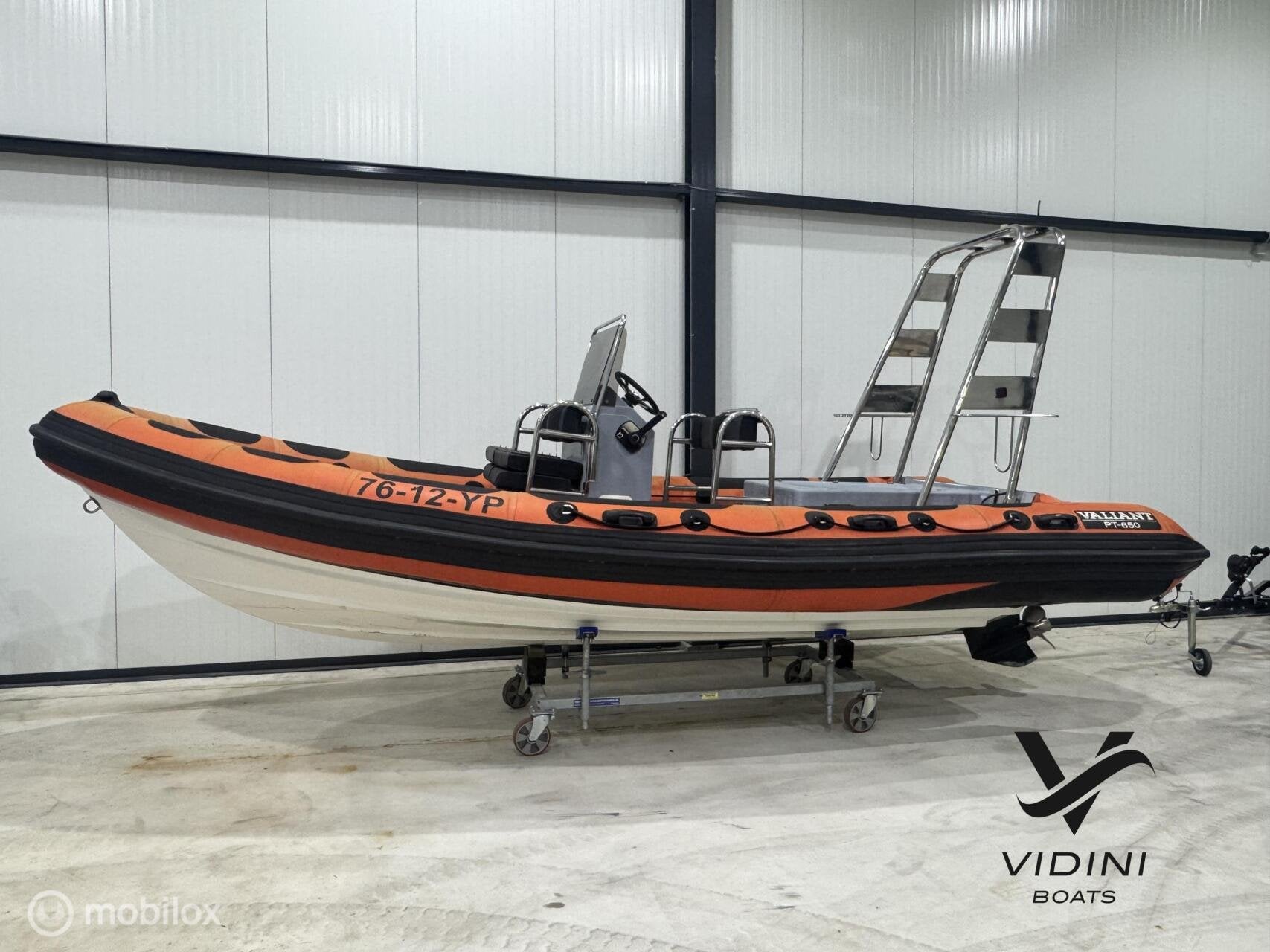 Valiant PT-650 rib VW Marine 150pk diesel, Watersport en Boten, Gebruikt, -, -, Diesel