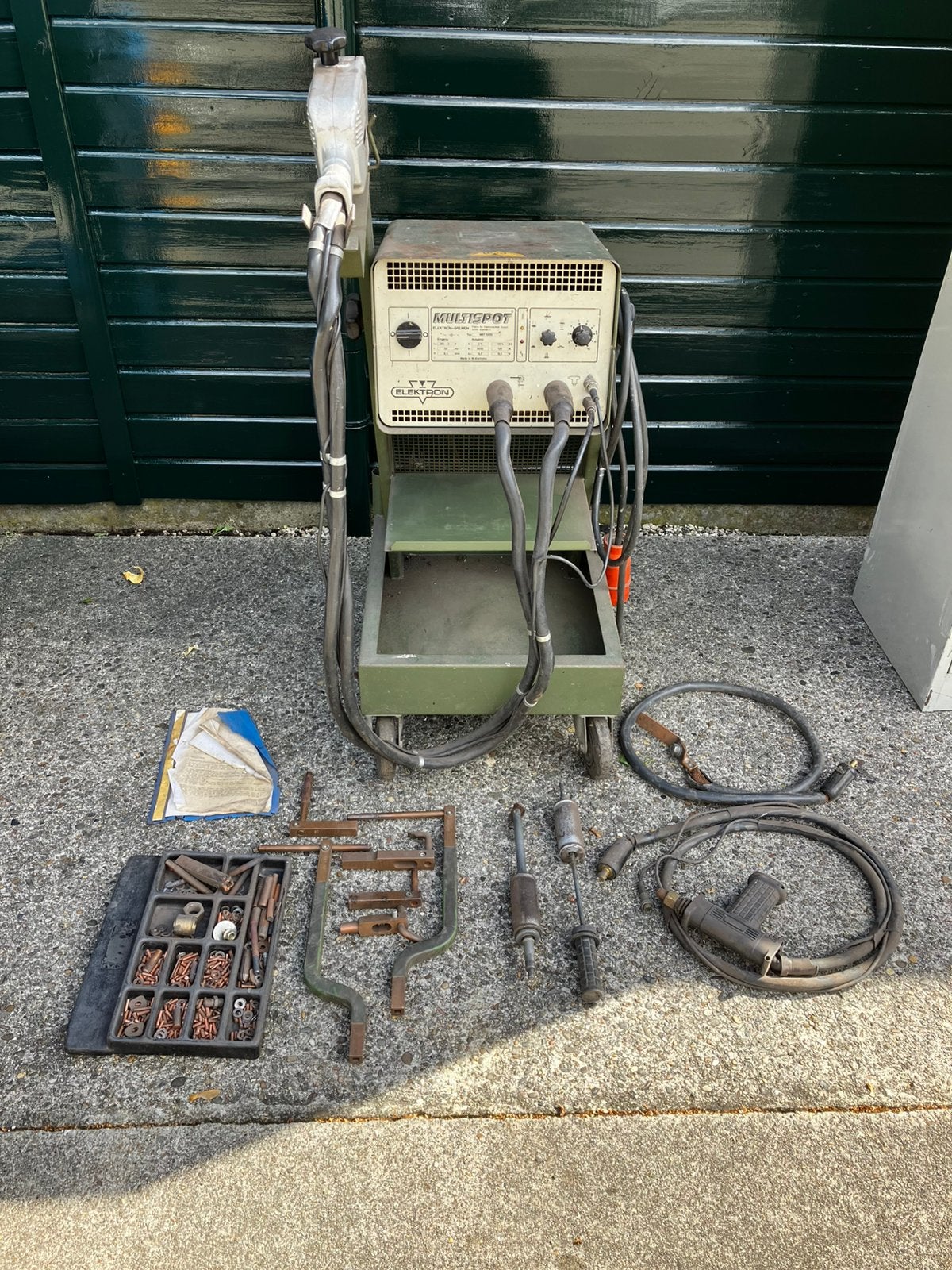 Puntlasapparaat Multispot WST 5000, Ophalen, Gebruikt, 250 ampère of meer