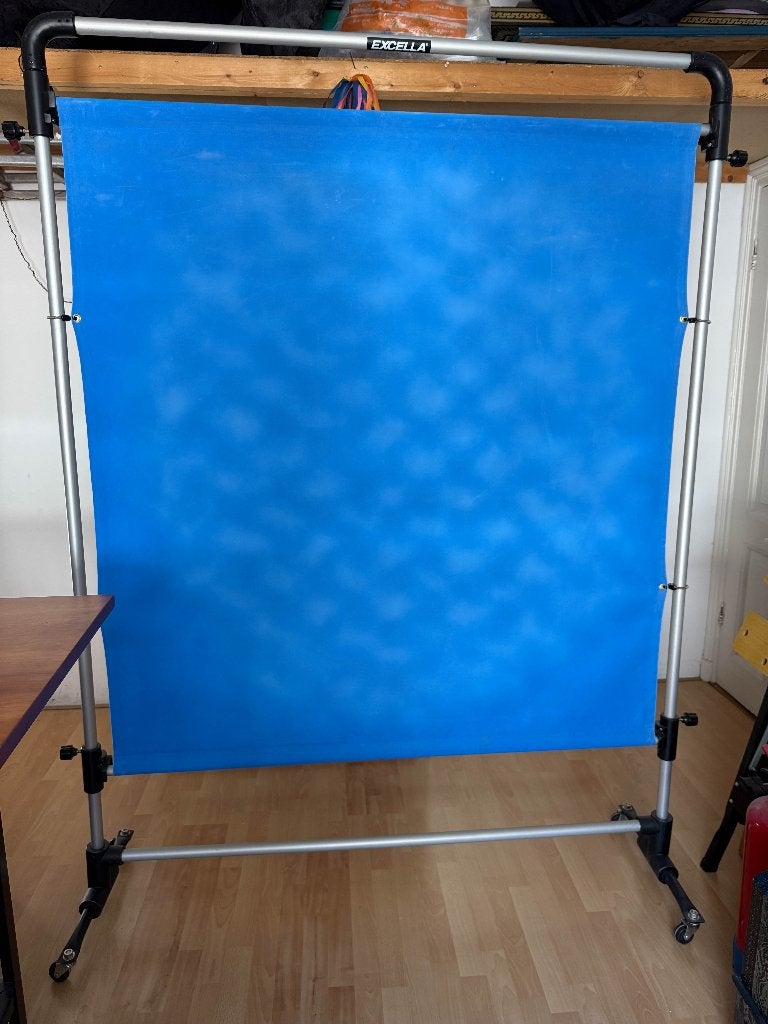 Excella foto achterwand (verrijdbaar), Ophalen of Verzenden, Gebruikt, Achtergrond
