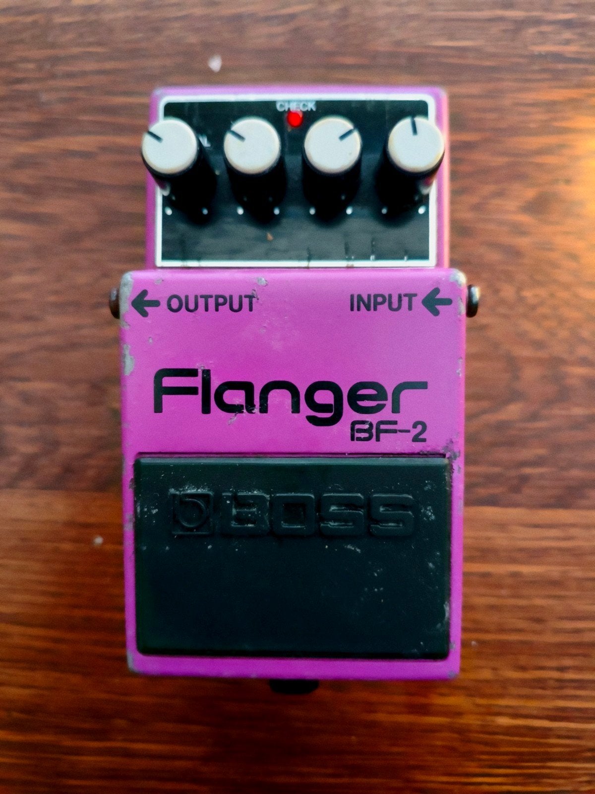 Boss BF-2 Flanger Analoog Gitaar Pedaal, Ophalen of Verzenden, Gebruikt, Overige typen