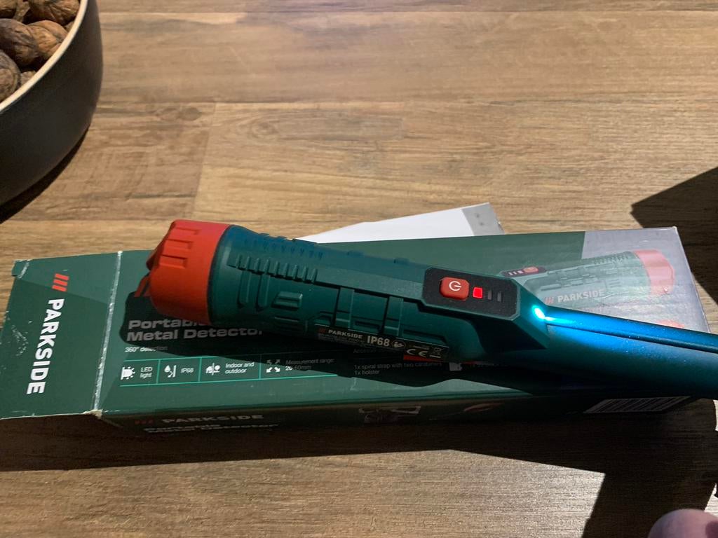 Metaaldetector nieuw, Ophalen of Verzenden, Zo goed als nieuw, Overige merken