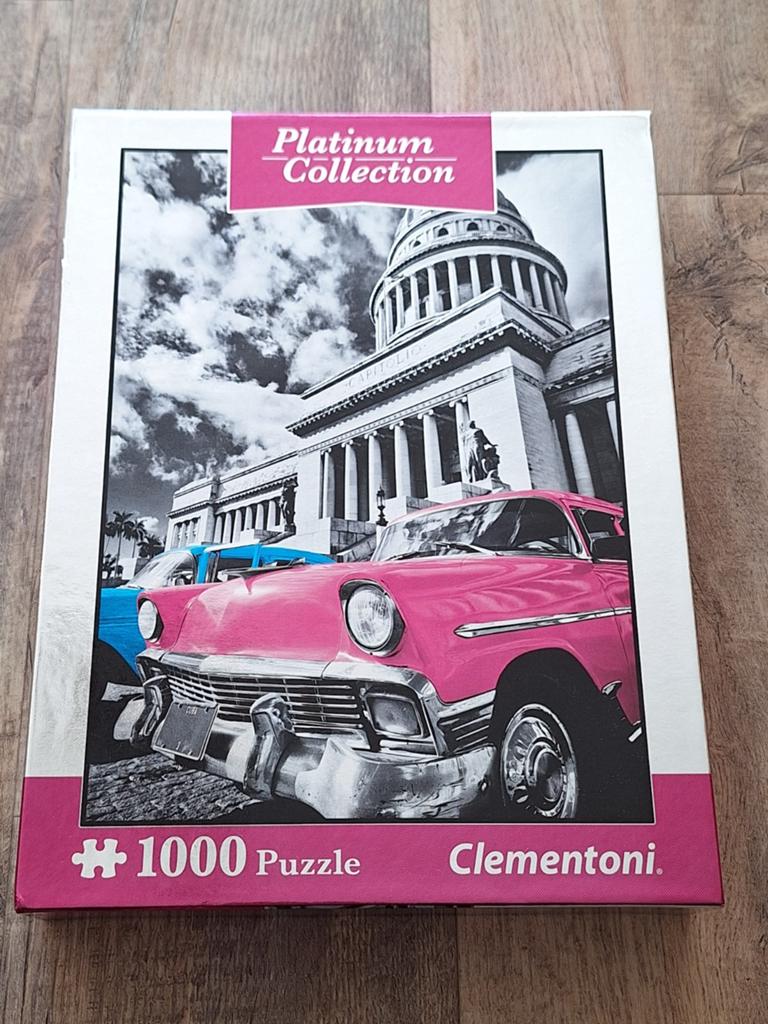 Clementoni Platinum Collection Cuba Puzzel 1000 stukjes, Ophalen of Verzenden, 500 t/m 1500 stukjes, Zo goed als nieuw, Legpuzzel