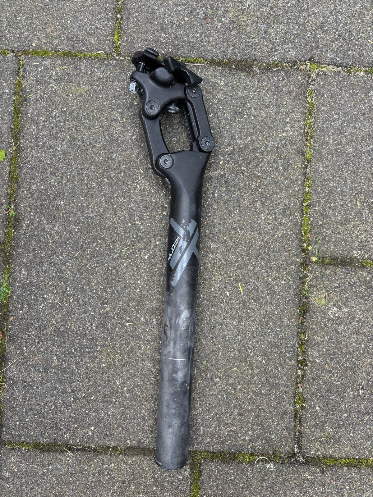 Zadelpen - Carbon - Gebruikt, Gebruikt, Ophalen of Verzenden, Zadel, Racefiets
