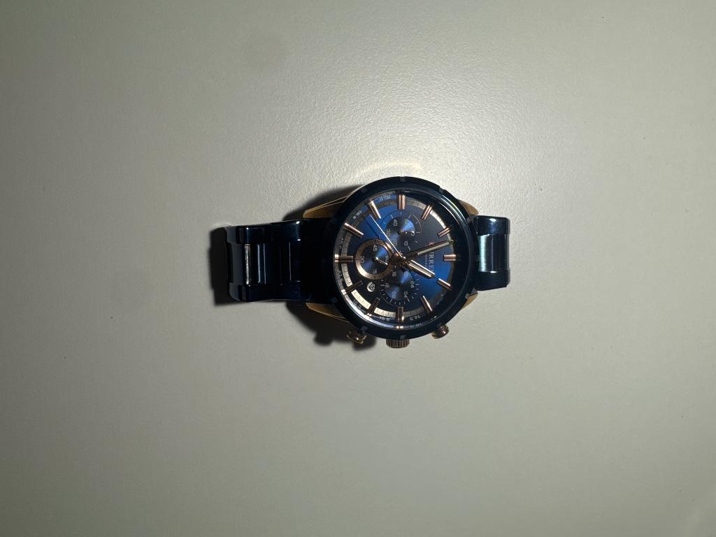 Curren Horloge Blue/Rosé. Met originele doos., Overige merken, Verzenden, Polshorloge, Zo goed als nieuw