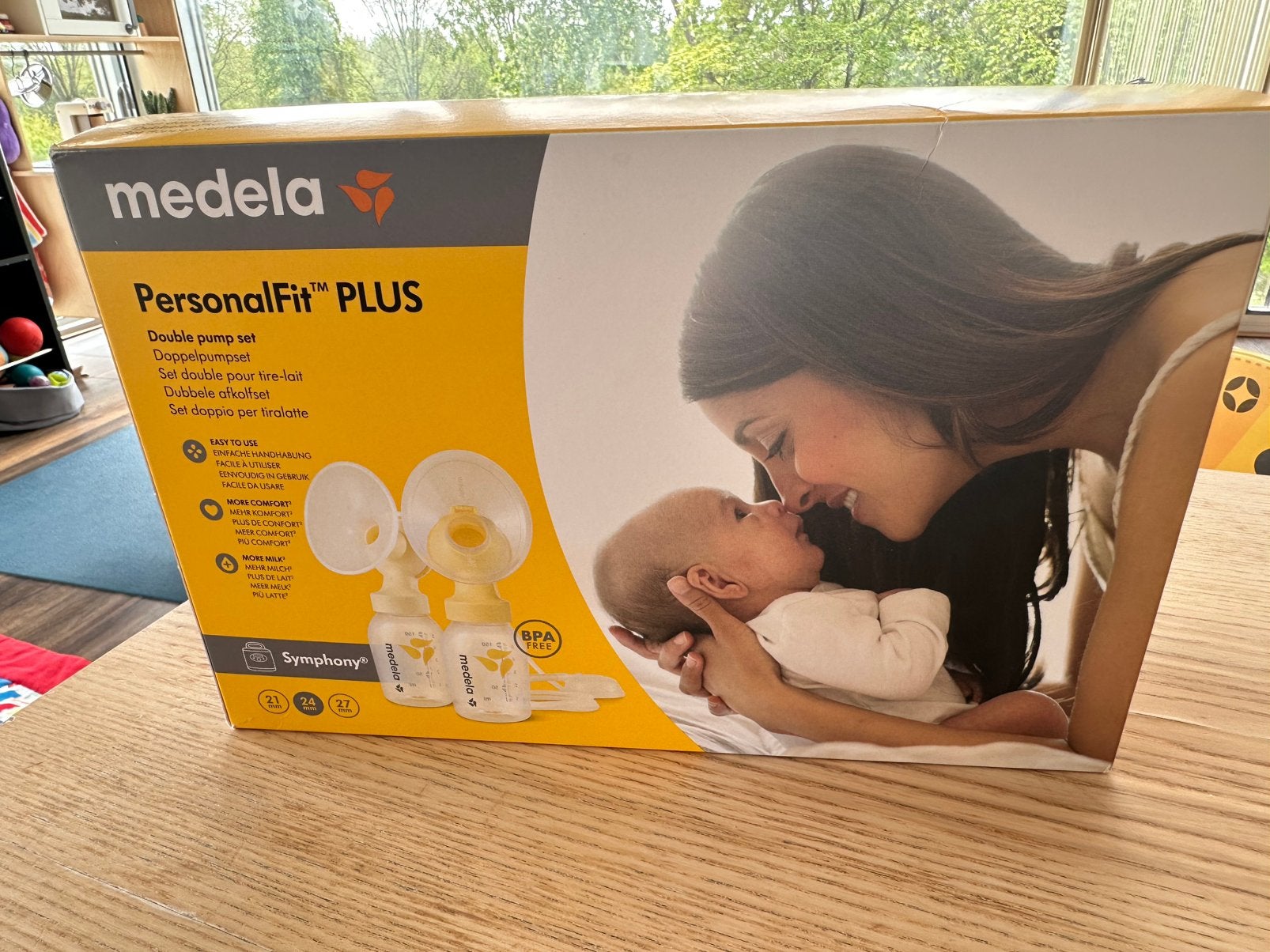 Medelda Symphony Set, Ophalen, Zo goed als nieuw, Borstkolf, Medela