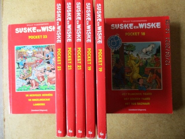 adv1043 suske en wiske pocket, Boeken, Stripboeken, Gelezen, Eén stripboek, Ophalen