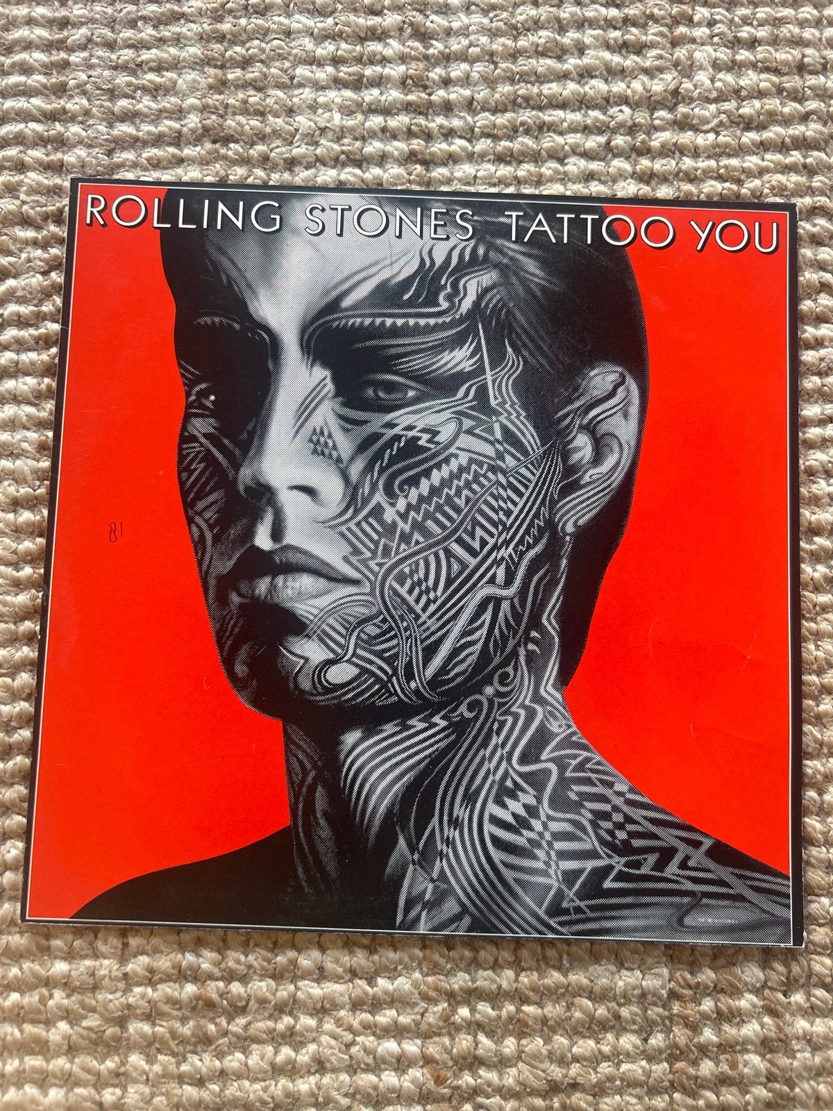 The Rolling Stones - Tattoo You LP (1981), LP, Rock, Gebruikt, Ophalen of Verzenden