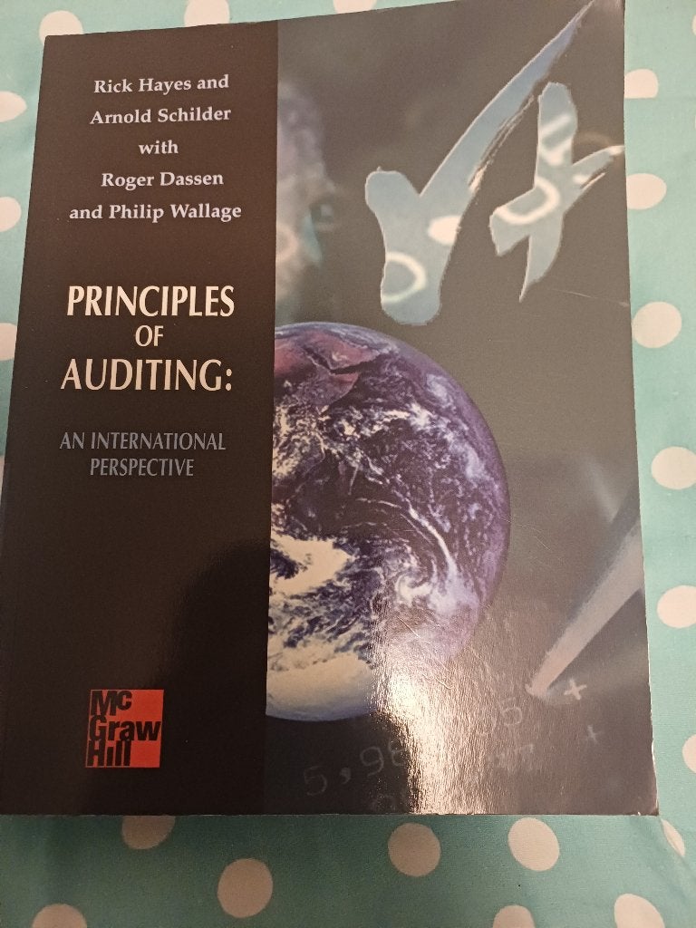 Principles of auditing, Ophalen of Verzenden, Beta, Zo goed als nieuw, WO