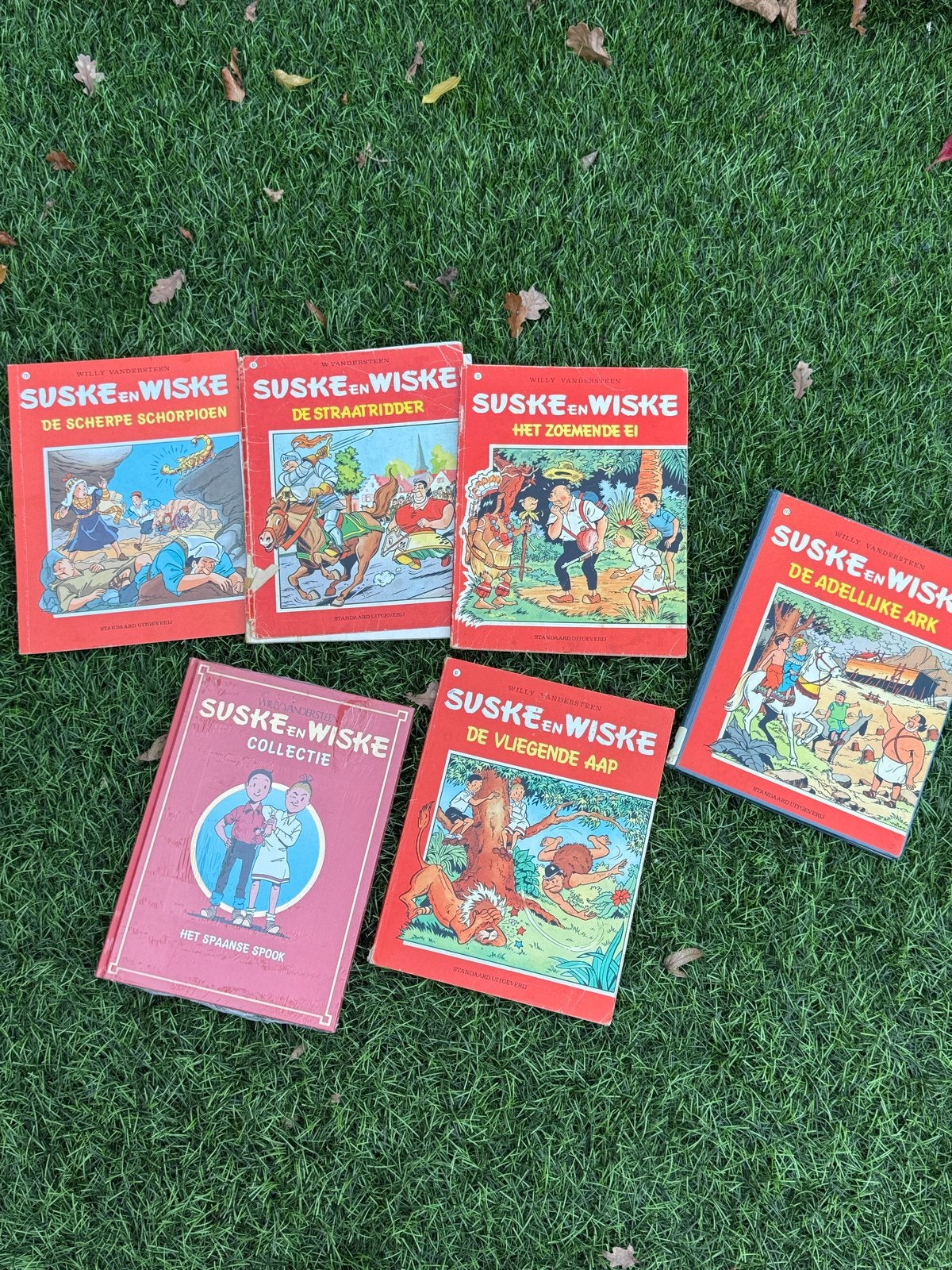 Suske en Wiske Stripboeken Collectie - 6 delen, Meerdere stripboeken, Ophalen of Verzenden, Gelezen
