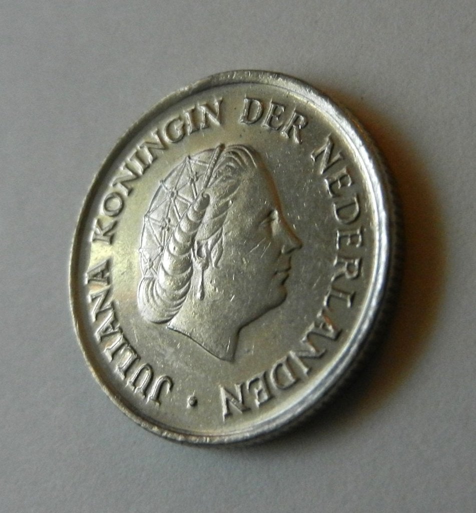Nederland 25 cent 1980, Verzenden, Koningin Juliana, 25 cent, Losse munt