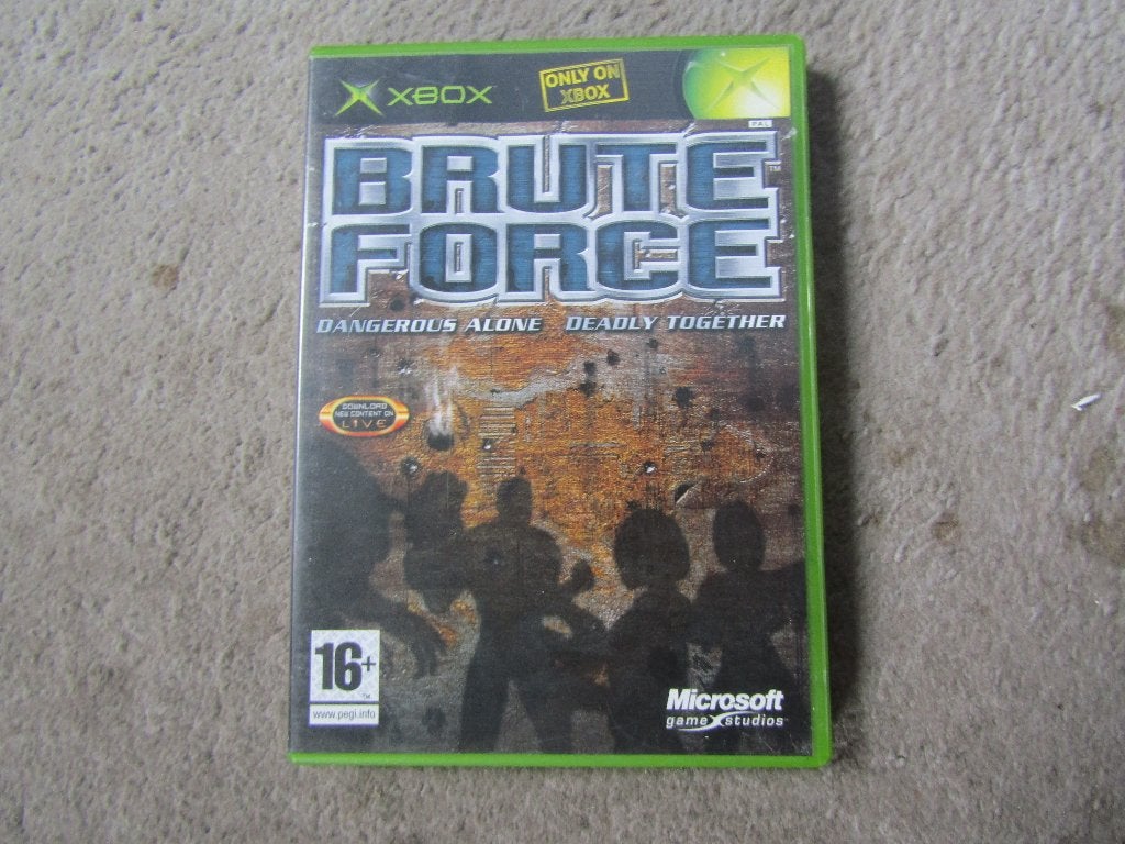 Xbox spel: Brute force, Avontuur en Actie, Gebruikt, 1 speler, Ophalen of Verzenden