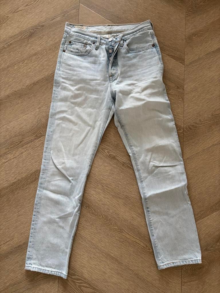 Levi's 501 Jeans - Maat W27 L30, Ophalen of Verzenden, Gedragen, Blauw, W27 (confectie 34) of kleiner