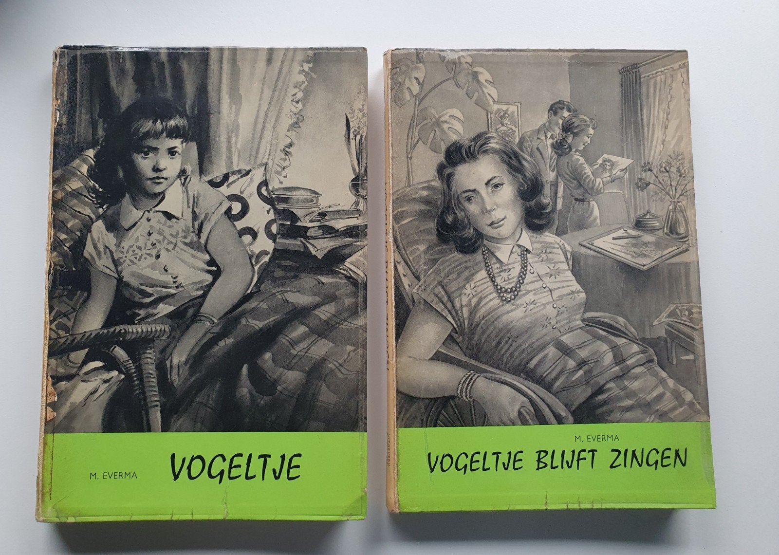 M. Everma: Vogeltje & Vogeltje Blijft Zingen, Ophalen of Verzenden, M. Everma