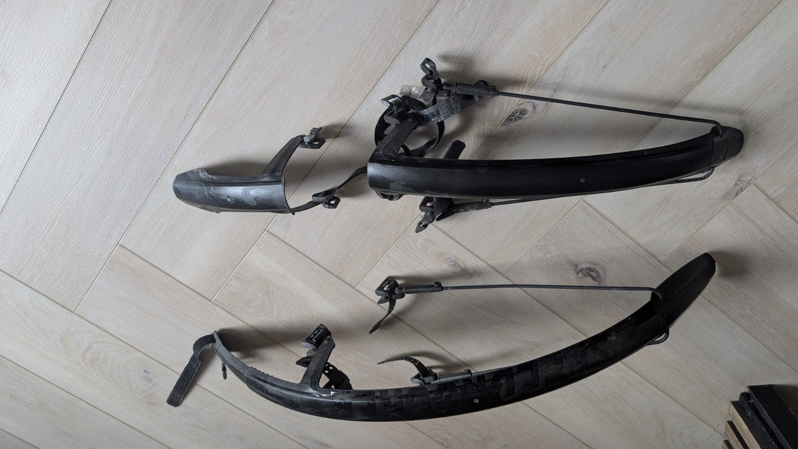 Gebruikte spatborden voor racefietsen, Fietsen en Brommers, Fietsonderdelen, Ophalen, Gebruikt, Racefiets, Spatbord