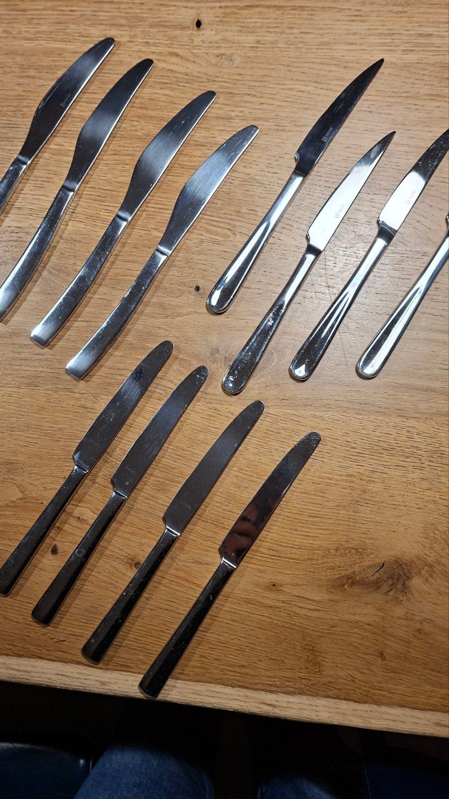Diverse messen - 2 sets  Sola, 1 set Amefa, Antiek en Kunst, Ophalen