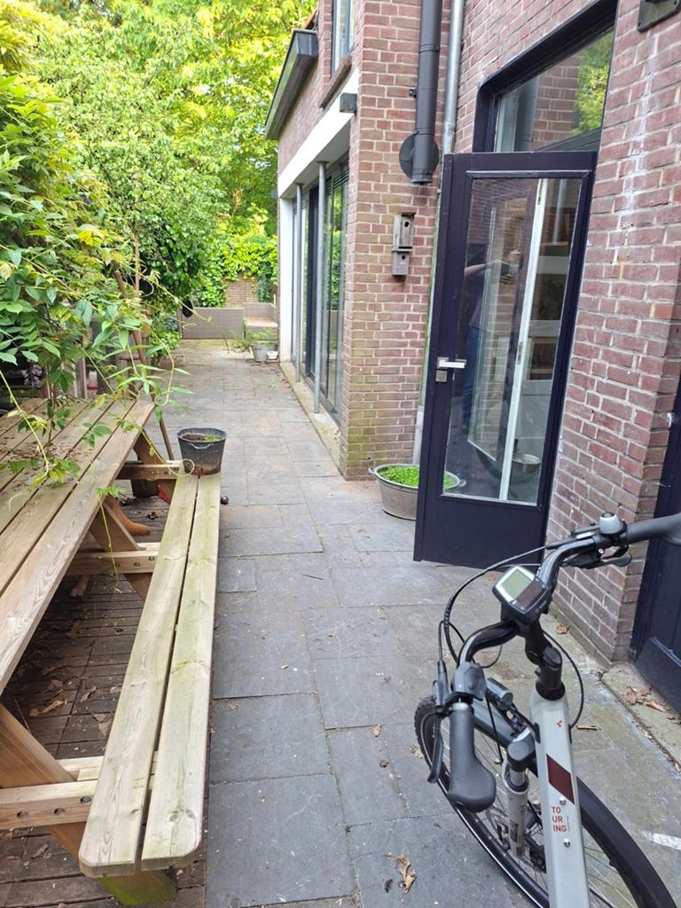 Natuurstenen tuintegels, ca. 60 m2, Tuin en Terras, Ophalen, Gebruikt, Terrastegels, Natuursteen