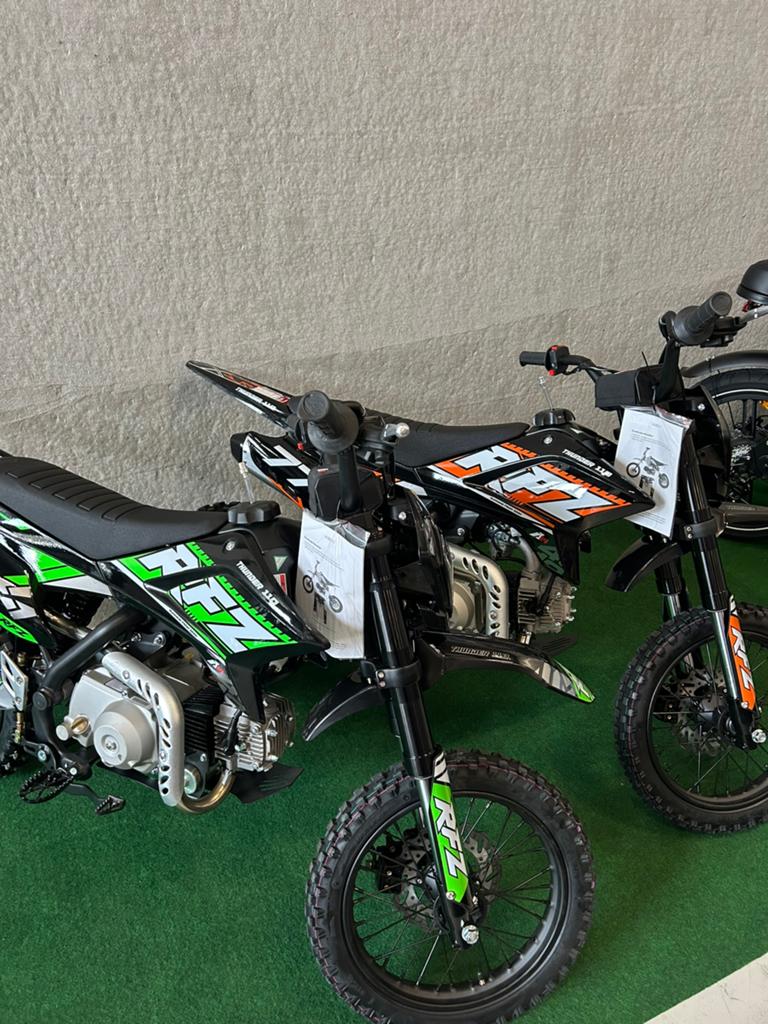 Nieuwe Apollo RFZ 110CC pitbike/crossmotor/automaat/elec.St, Fietsen en Brommers, Minibikes, Midibikes en Pitbikes, Ophalen, Overige typen