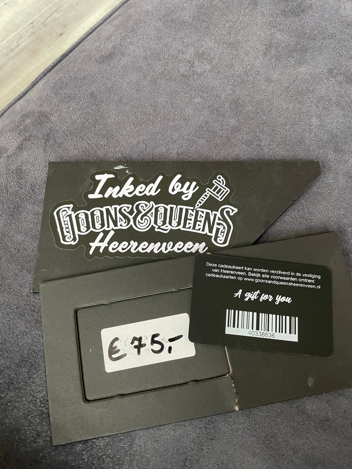 Cadeaubon Goons en Queens Heerenveen, Tickets en Kaartjes, Overige typen