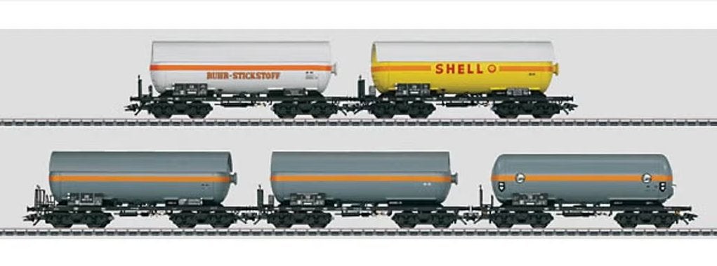 Marklin H0 46456 - 5-Delige drukgasketelwagens DB in ovp, Wisselstroom, Ophalen of Verzenden, Märklin, Nieuw