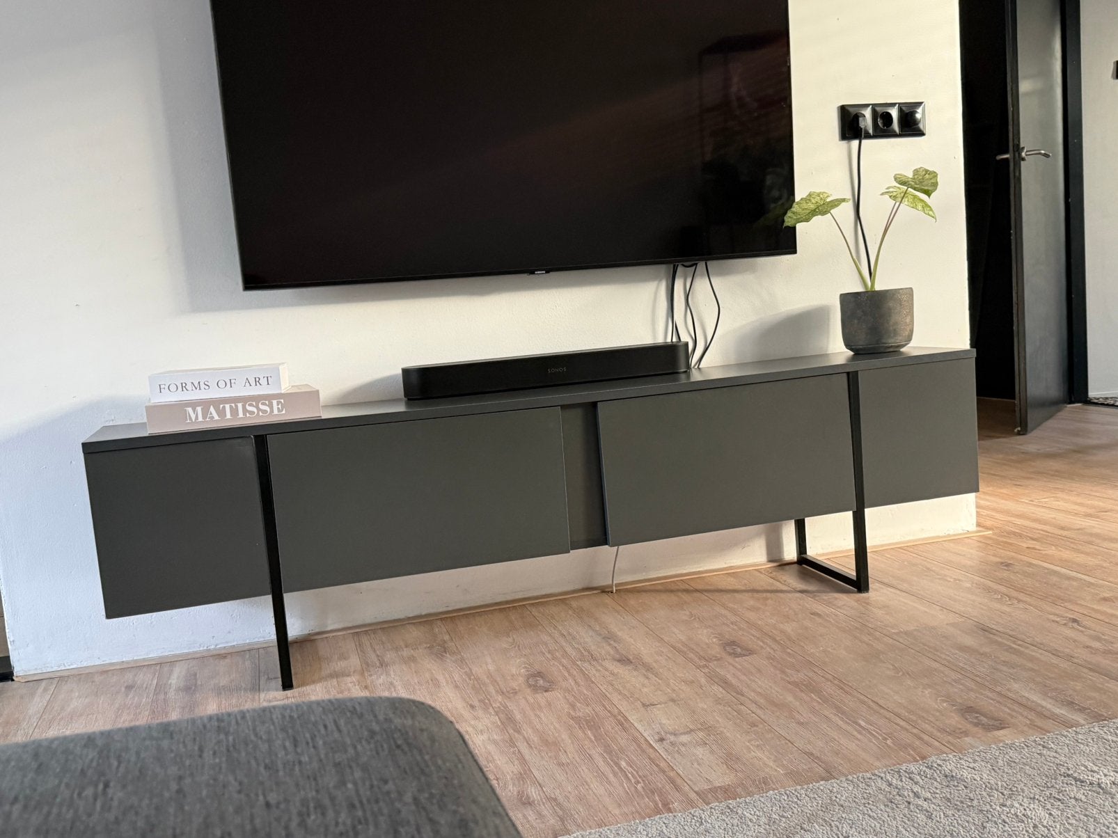 Tv kast, industrieel, Ophalen, Zo goed als nieuw, 25 tot 50 cm, Minder dan 100 cm
