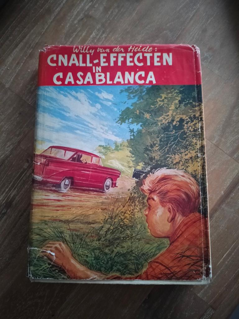 Bob Evers Cnall effecten in Casablanca met stofomslag, Verzenden, Gelezen, Willy van der Heide
