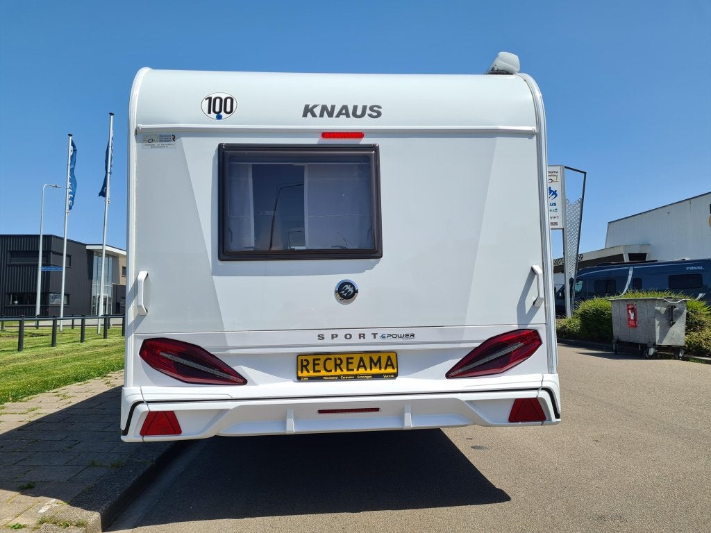 Knaus Sport E-Power Selection 400 QD, Caravans en Kamperen, Bedrijf, Treinzit, Tot en met 3, Schokbreker
