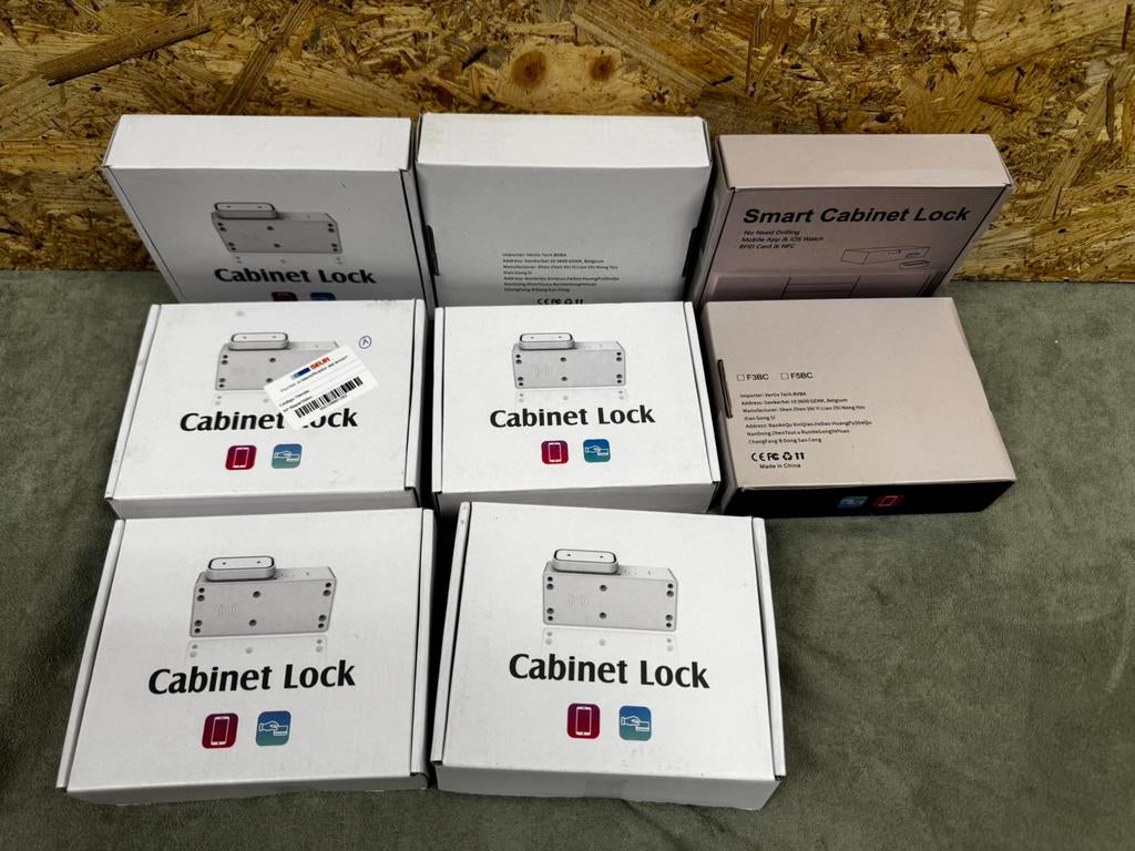 Slim Kastslot (Smart Cabinet Lock) Onzichtbaar&Veilig – ReK4, Overige materialen, Ophalen of Verzenden, Zo goed als nieuw, Slot