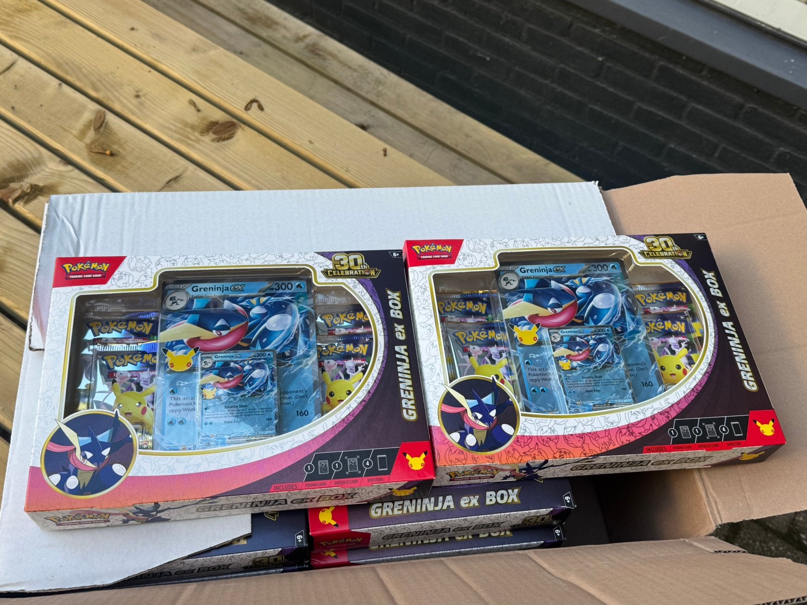 Pokémon 30th Celebration - Greninja EX Boxen, Ophalen of Verzenden, Nieuw