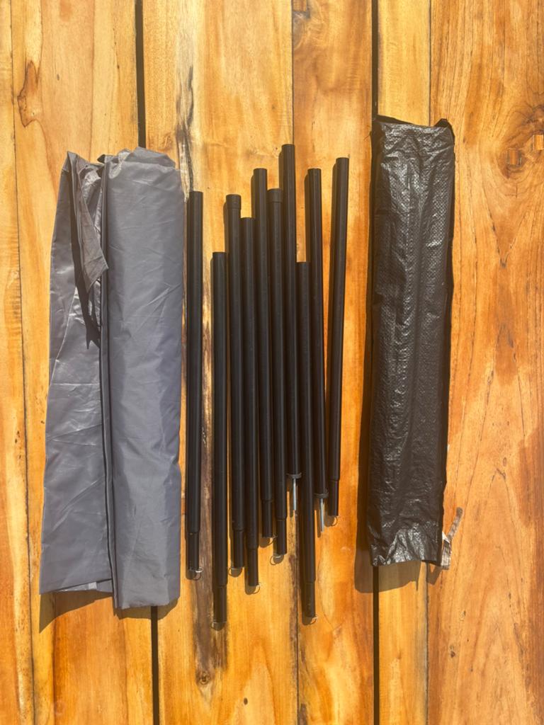 Fun Camp Schaduwdoek / Tarp – 420 x 350 cm (Compleet in tas), Ophalen, Gebruikt
