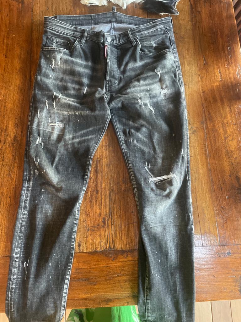 Dsquared2 Jeans - Grijs, Maat W36/W38 (confectie 52/54), Ophalen of Verzenden, Gedragen, Grijs, W36 - W38 (confectie 52/54)