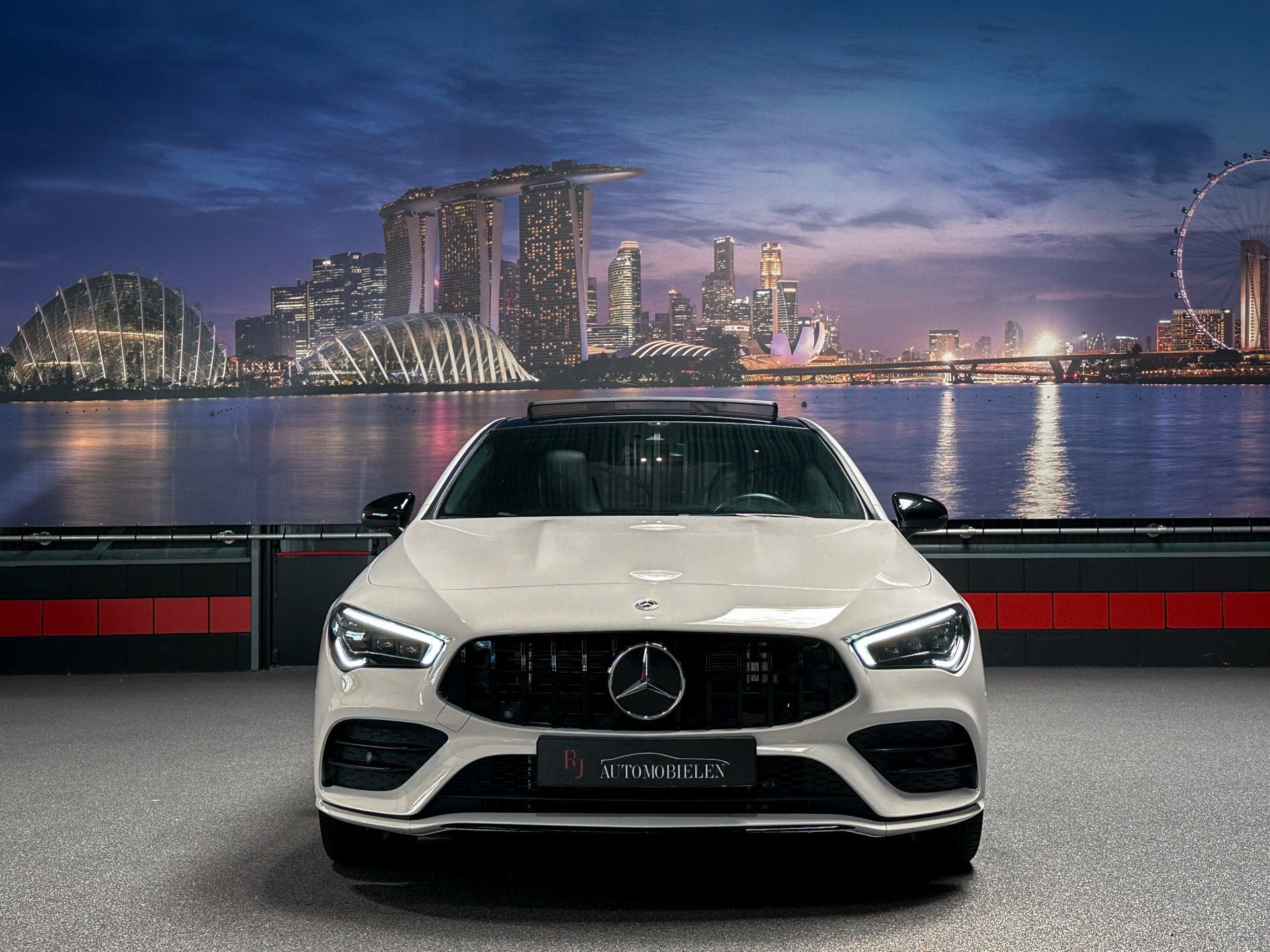 Mercedes-Benz CLA-Klasse CLA 250 e AMG Memory|CameraPanorama, Gebruikt, 4 cilinders, Wit, Origineel Nederlands