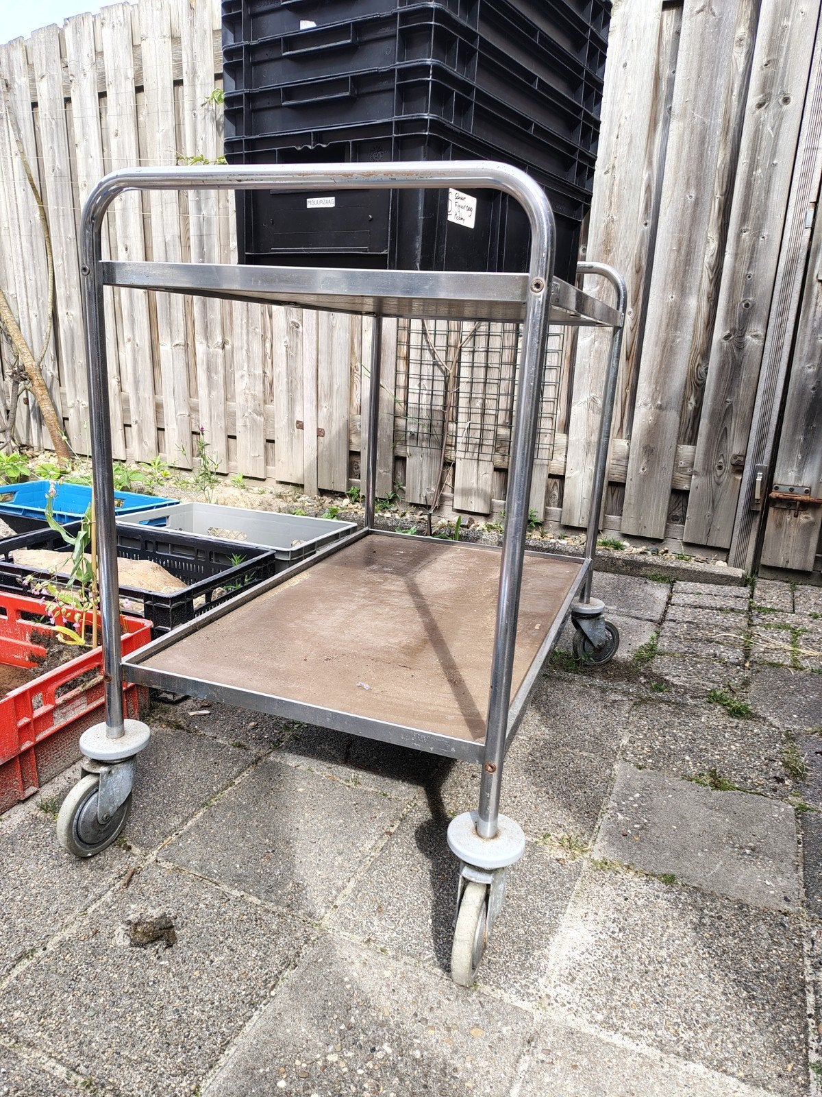 Handige transportkar / bakkenwagen, Doe-het-zelf en Verbouw, Transportwagens, Ophalen, Gebruikt, Transportkar
