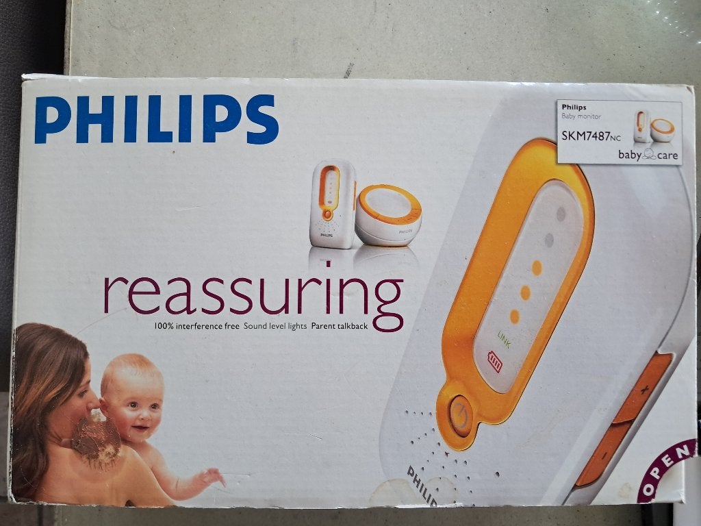 Philips babyfoon – compleet & betrouwbaar, Kinderen en Baby's, Babyfoons, Ophalen of Verzenden, Gebruikt, 250 meter of meer, Digitaal