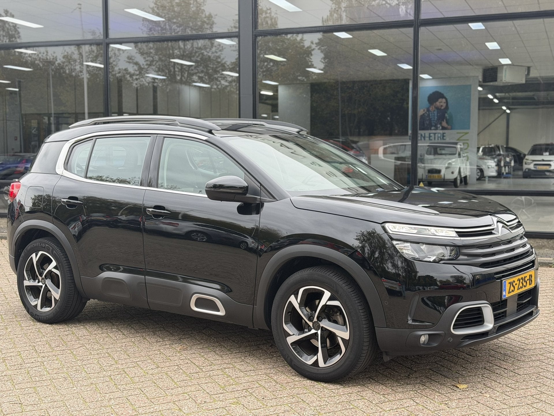 Citroën C5 Aircross 1.6 180pk Business Trekhaak 1500kg | Ca, Dealer onderhouden, Stof, Gebruikt, 4 cilinders