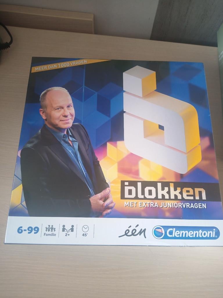 Blokken: Het Extra Juniorvragen - Nieuw in plastic, Ophalen of Verzenden, Nieuw, Clementoni