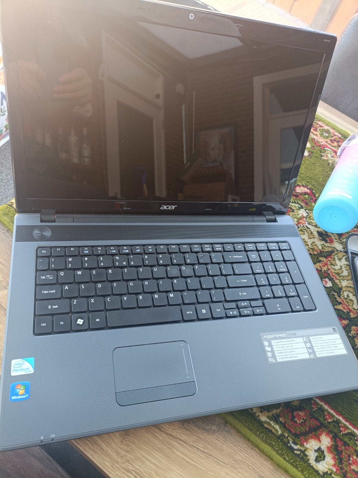Acer Aspire 7739Z Laptop - Intel Pentium P6200, 4GB RAM, Computers en Software, Gebruikt, HDD, Qwerty, Minder dan 2 Ghz