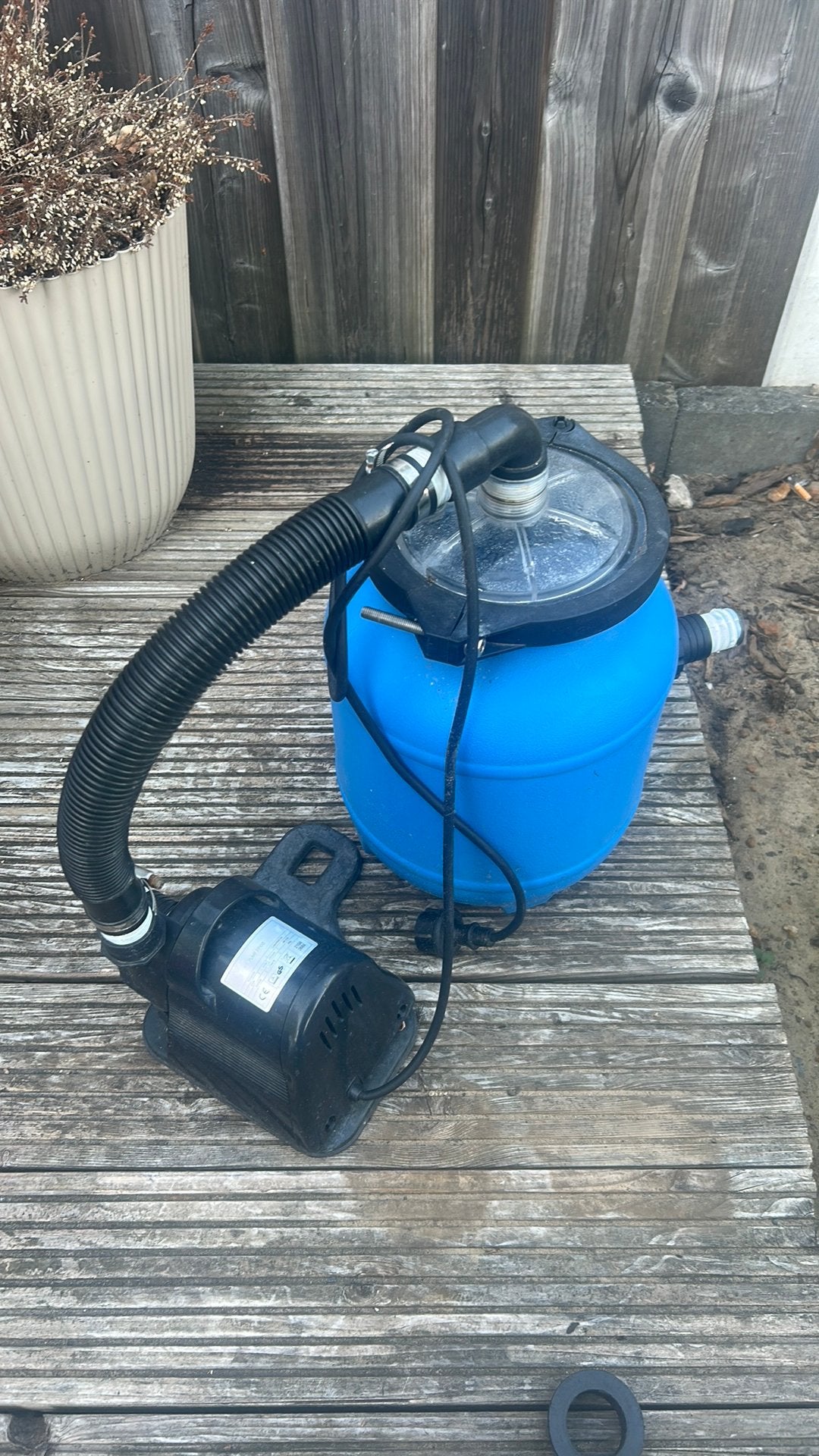 Zwembadfilter voor aqualoon, Ophalen, Gebruikt, Filter