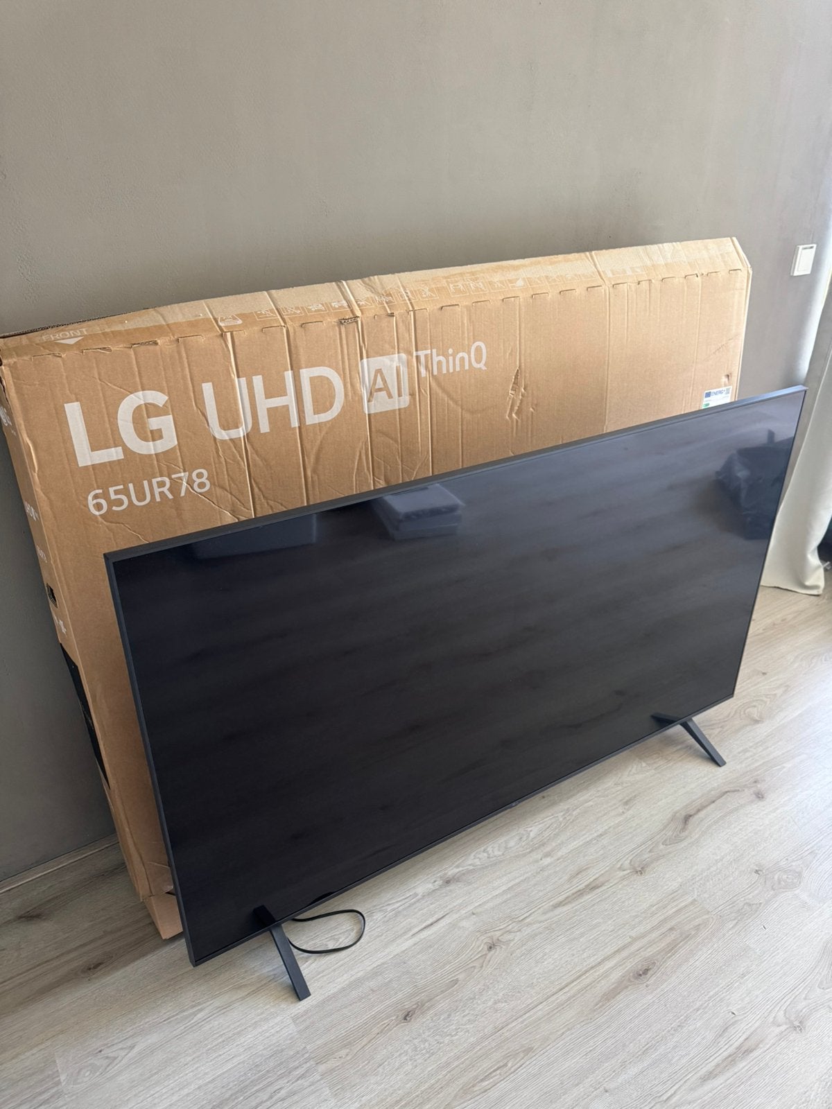 LG 65 inch 4K UHD Smart TV (65UR78006LK) – Zo goed als nieuw, Ophalen, Zo goed als nieuw