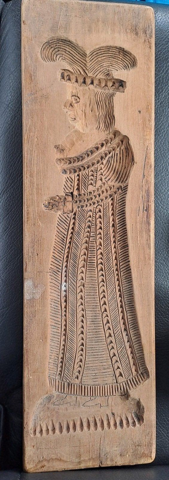Zeer gedetailleerde antieke koekplank, Antiek en Kunst, Ophalen of Verzenden