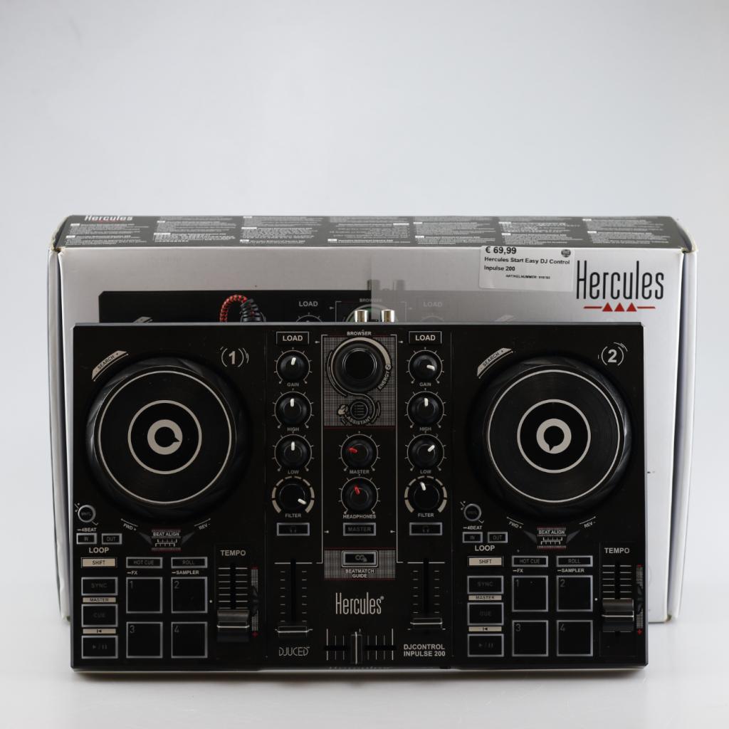 Hercules Start Easy DJ Control Inpulse 200, Hercules, Zo goed als nieuw, Info@hercules.com, 12 rue Jules Ferry
74940 Annecy-le-Vieux
France