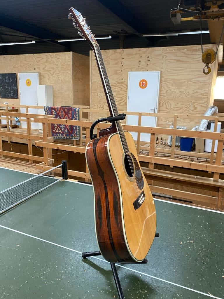 Aria 9250 met JJB 330 pickup, Martin D-41 lawsuit jaren '70, Ophalen of Verzenden, Zo goed als nieuw, Western- of Steelstringgitaar
