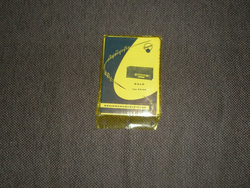 Gebruikershandleiding Blaupunkt Oslo typ 23150, Ophalen of Verzenden