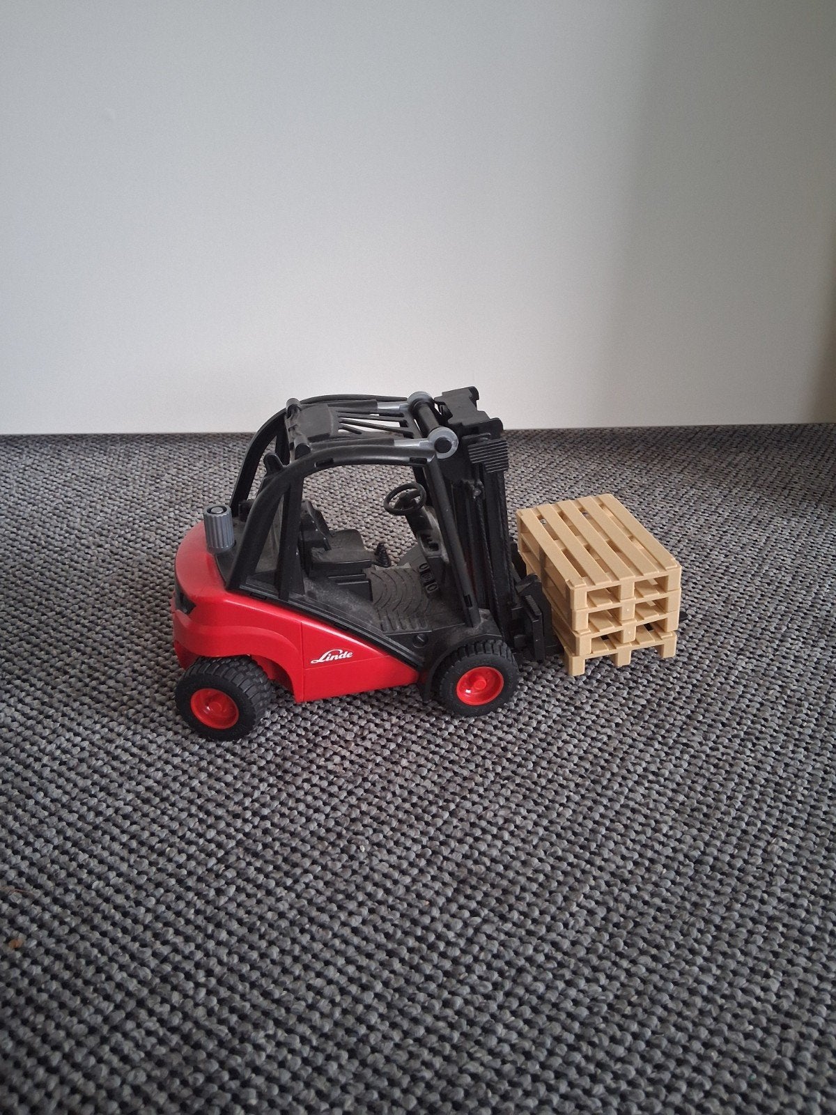 bruder heftruck, Ophalen of Verzenden, Zo goed als nieuw