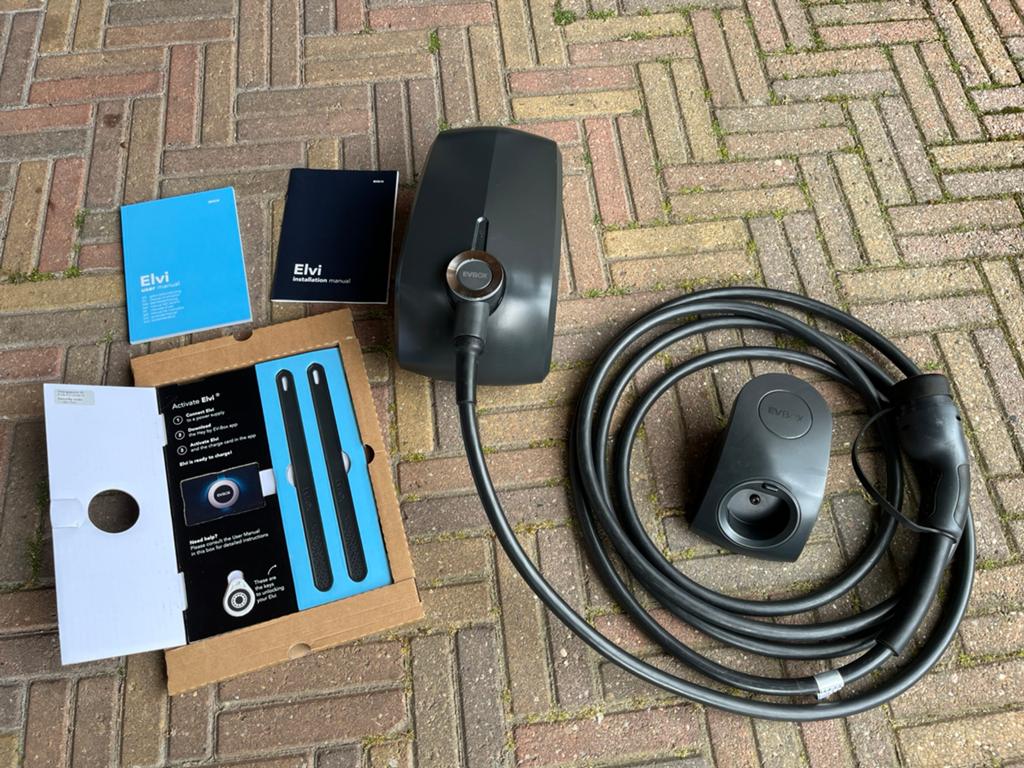 EV Box Elvi 22kW laadstation, Auto diversen, Laadpalen, Zo goed als nieuw, Laadpaal, Ophalen of Verzenden