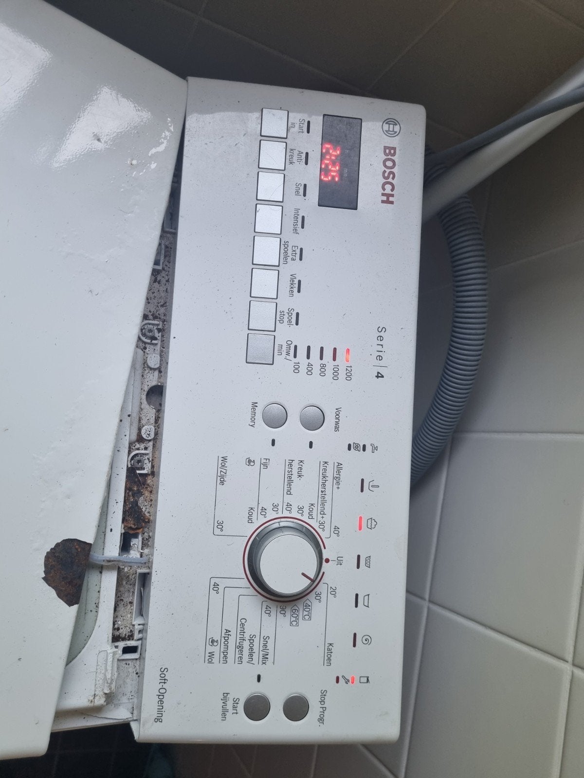 Bosch Serie 4 Bovenlader Wasmachine - kapot -voor onderdelen, Ophalen