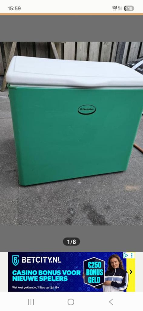 Ijskoude electrolux koelbox 220 12 volt en gas, Ophalen of Verzenden, Gebruikt, Elektrisch