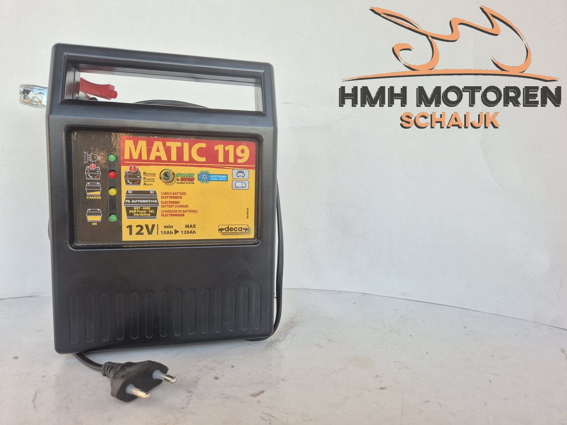 Deca Matic 119 Acculader 12V 10 120Ah Automatisch T22000397, Gebruikt, -, -, Ophalen of Verzenden