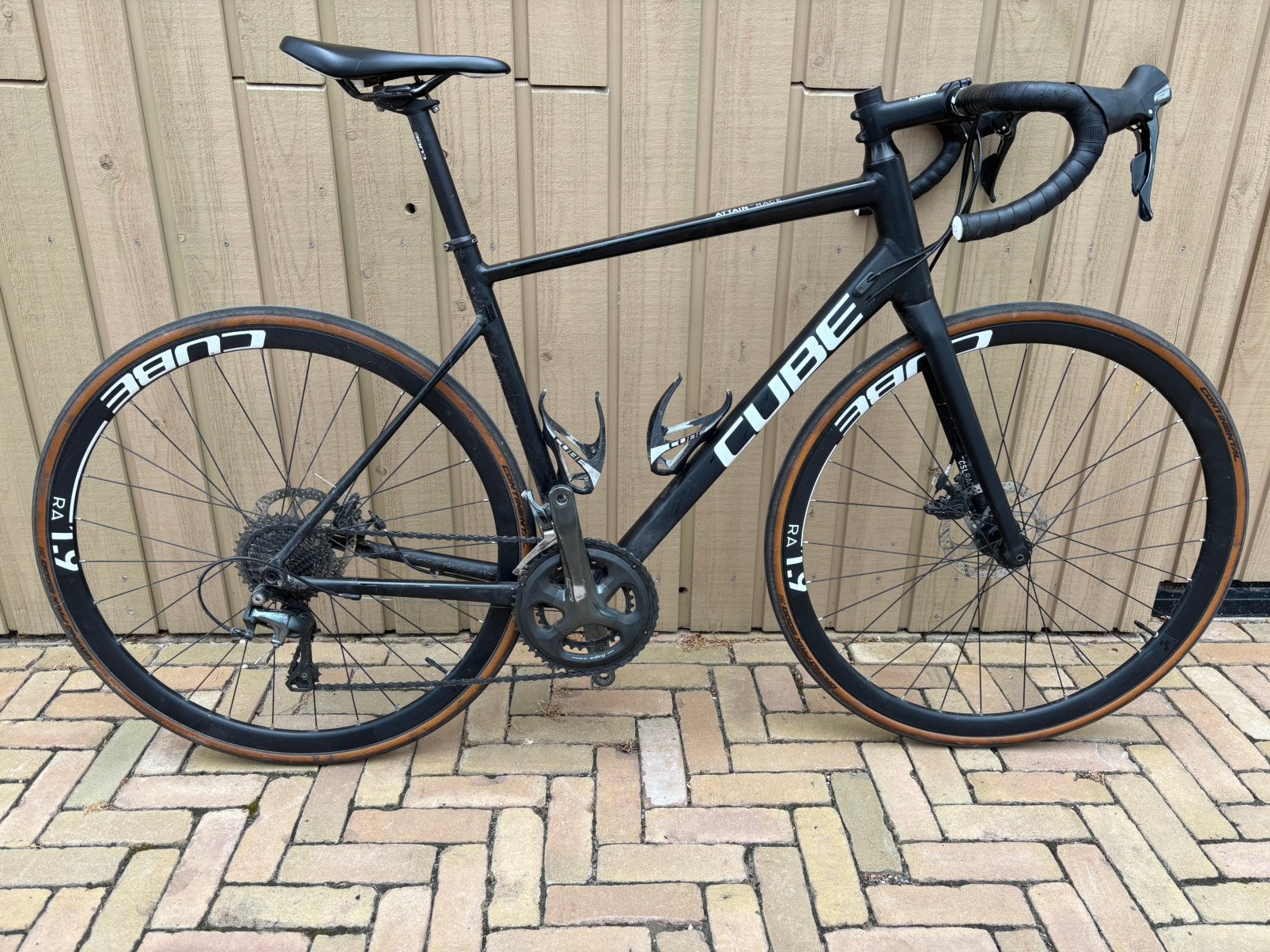 Cube attain maat 56, Fietsen en Brommers, Fietsen | Racefietsen, Gebruikt, Heren, Overige merken, 15 tot 20 versnellingen, 28 inch