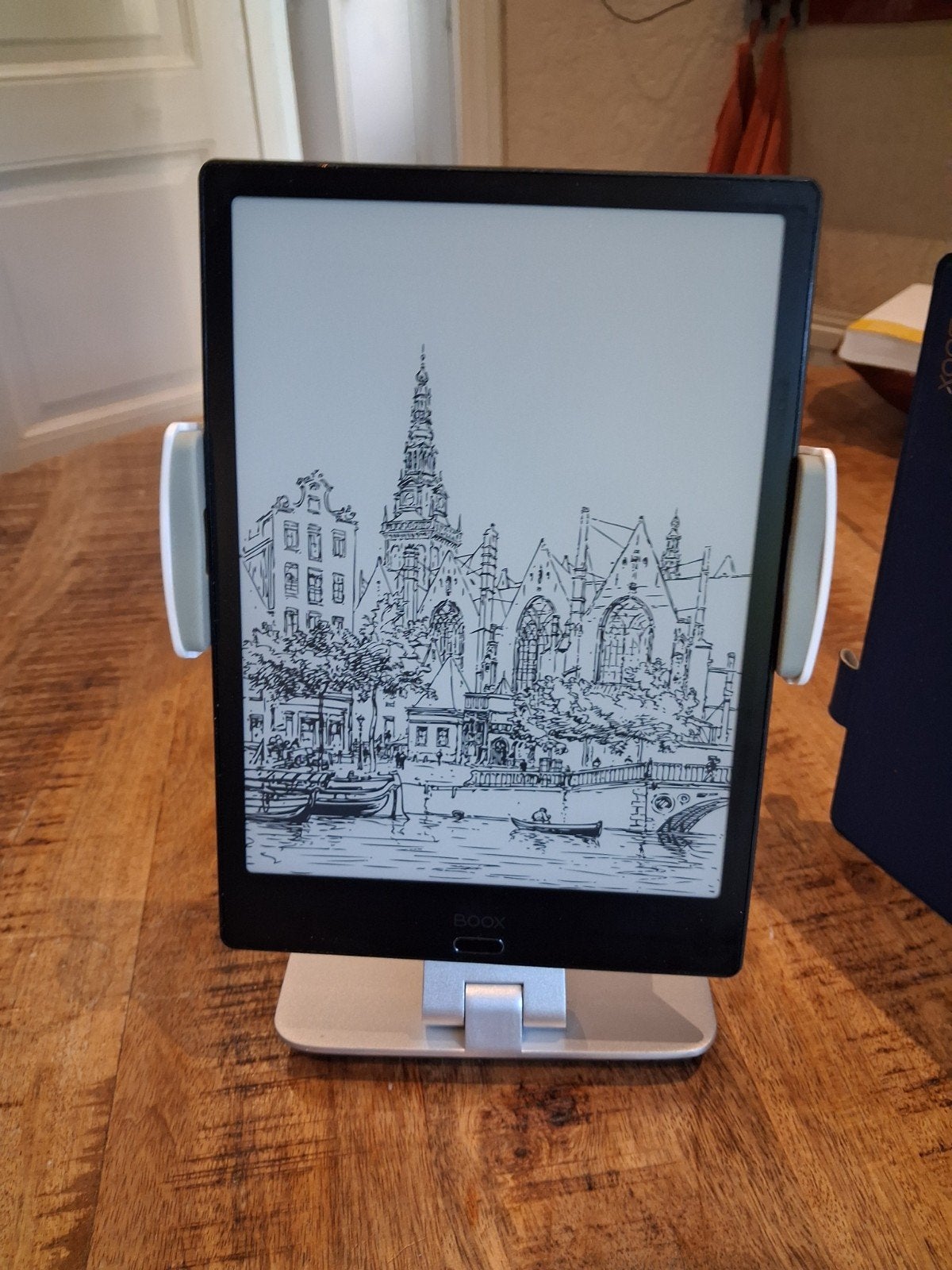 Boox Note2 E-reader met accessoires, Computers en Software, E-readers, Ophalen, Boox, Bluetooth, Zo goed als nieuw