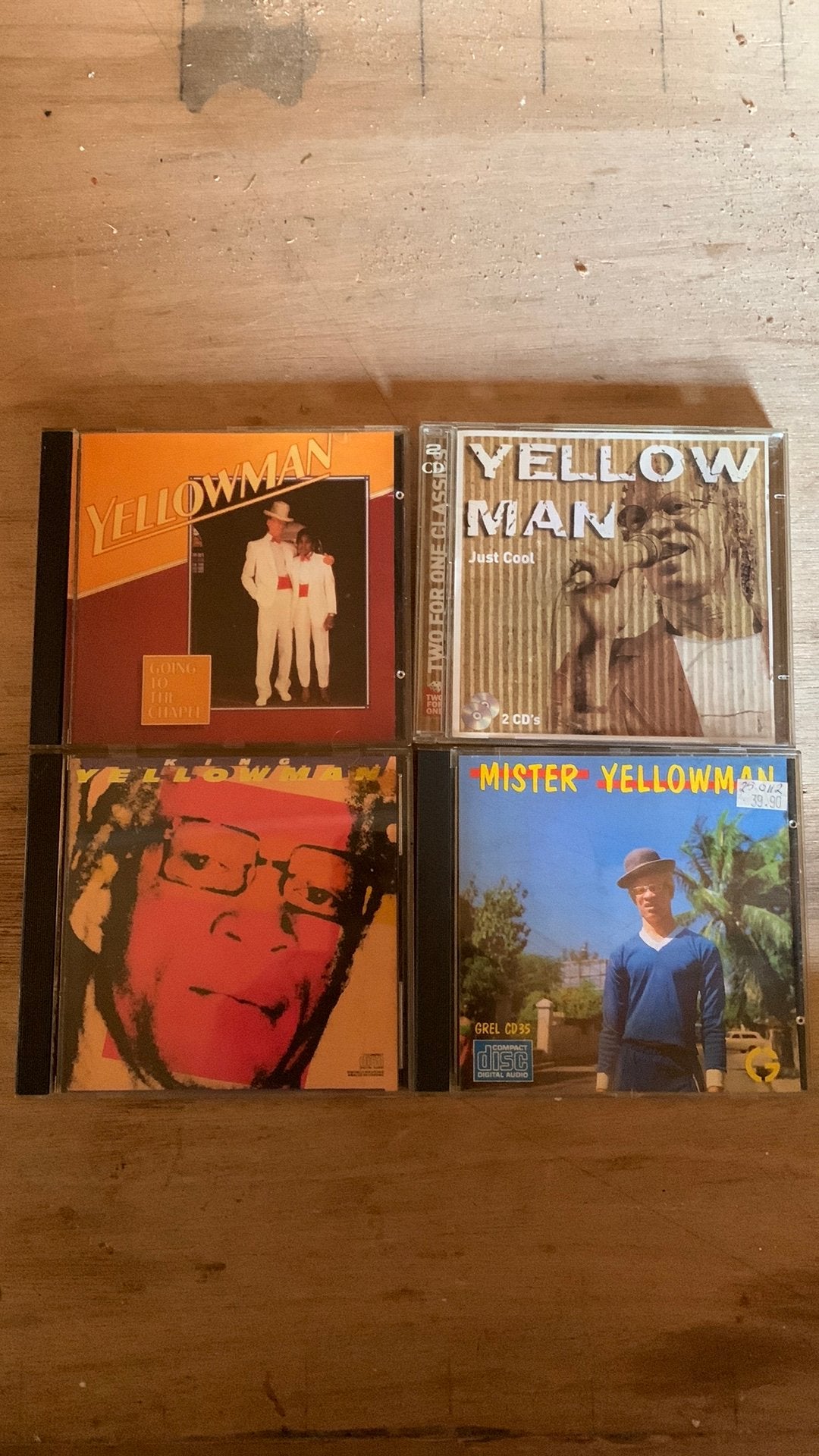 Yellowman 4 cd’s, Ophalen of Verzenden, Reggae, Gebruikt
